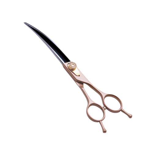 7.5 inch Curved Dog Grooming Shears stainless steel