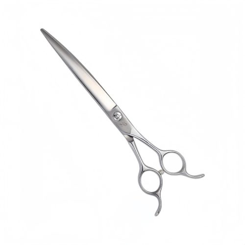 8 inch dog curved shears made of stainless steel – professional grooming tool