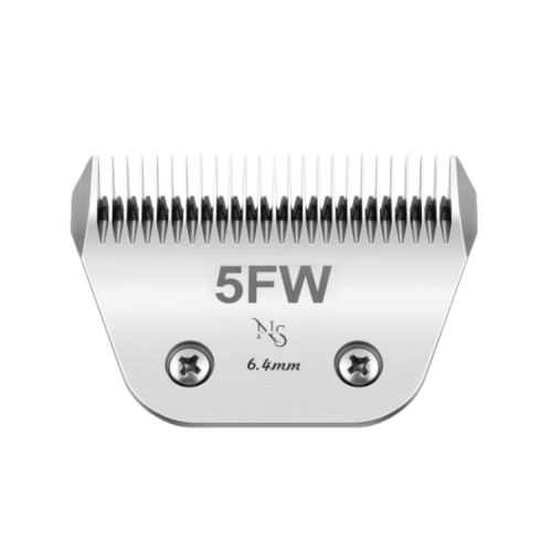 Wide 5FW dog clipper blade front view