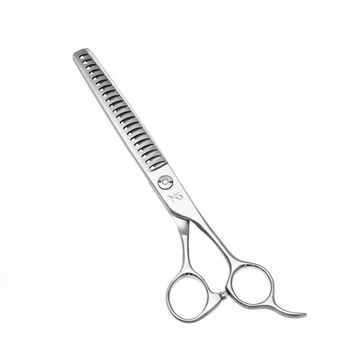 7 inch chunker grooming shears for dogs – full view