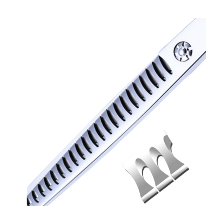 High-quality chunker scissors for dog grooming – smooth cuts and natural finish