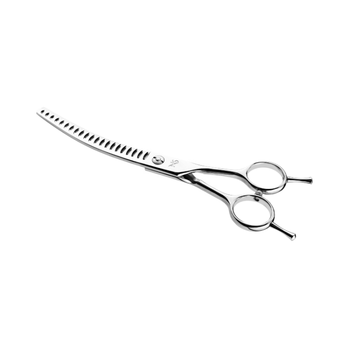 Ergonomic Dog Curved Chunkers – 21 Teeth Scissors