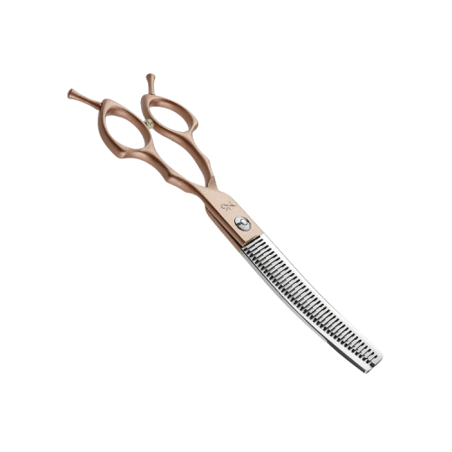 6.5" Curved Thinning Shears for Dogs – Professional Grooming Scissors