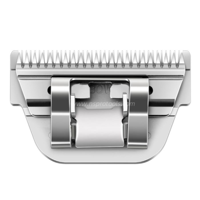 Ceramic A5 clipper blade 30W with wide head, smooth cutting edge for dog grooming