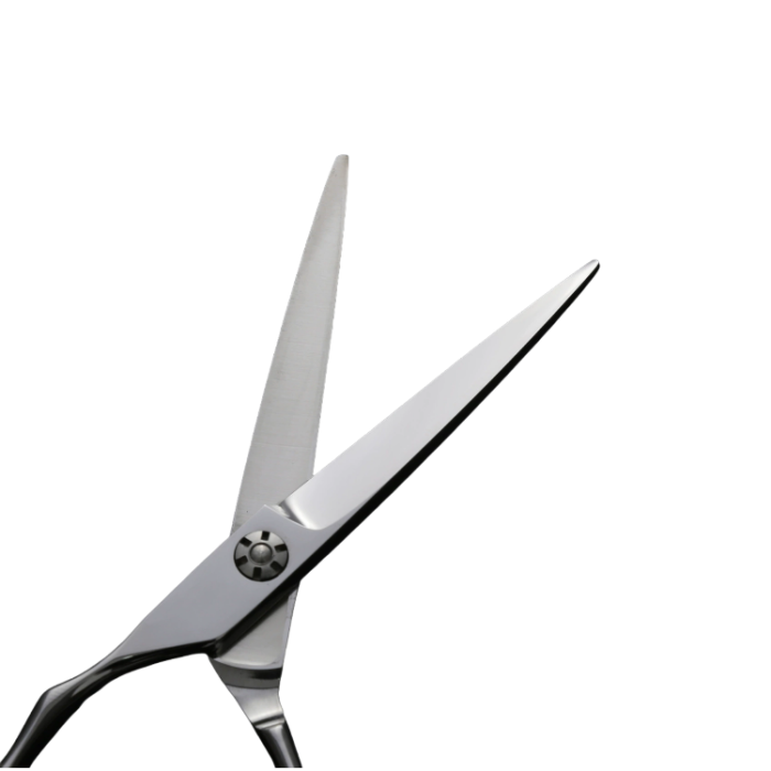 Stainless steel hair cutting scissors with razor-sharp blades
