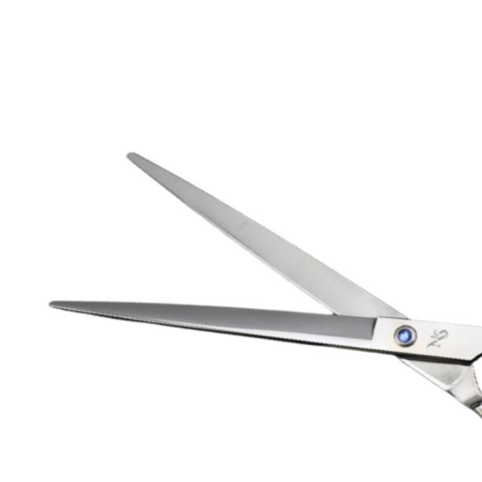 Professional 9 inch grooming scissors with ergonomic handle