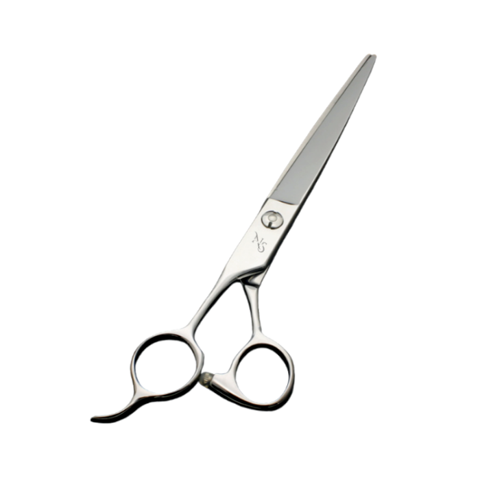 Left handed dog grooming shears stainless steel professional scissors