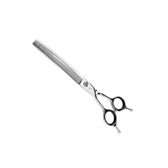 7 inch dog grooming curved thinning scissors for natural finishing