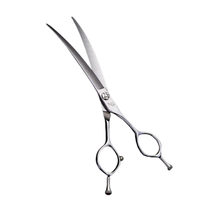 7-Inch Pet Curved Grooming Shears – NSTOOLS Professional Dog Scissors