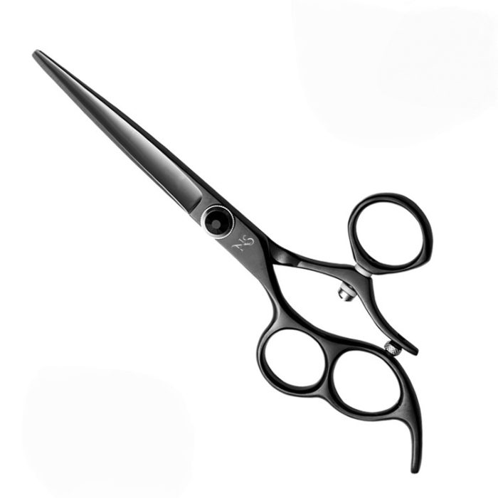 Multiple sizes of left handed swivel cutting shears displayed