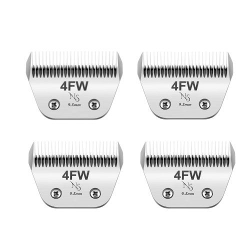 Premium stainless steel dog grooming blade close-up, factory direct supplier