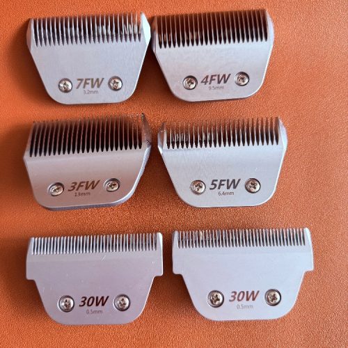 Premium stainless steel wide clipper blade for dogs