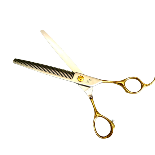 Professional Grooming Scissors with Ergonomic Handle